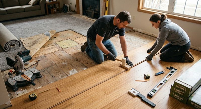 Bamboo Flooring Installation in Annapolis, MD