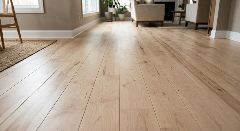 Birch Floor Installation in Annapolis, MD