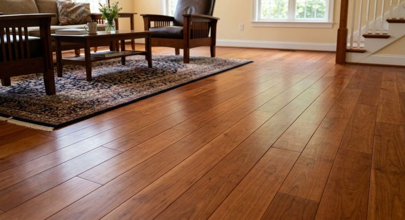 Cherry Floor Installation in Windsor Mill, MD