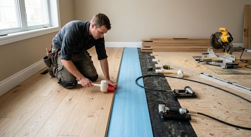 Hardwood Floor Installation in Bowie, MD