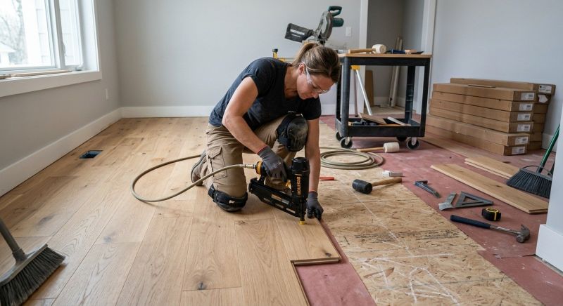 Hardwood Floor Installation in Chestertown, MD