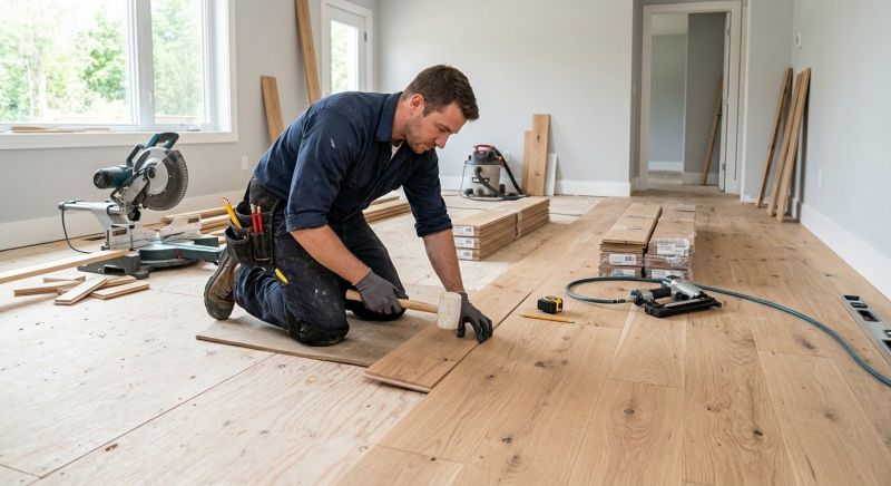 Hardwood Floor Installation in Jessup, MD