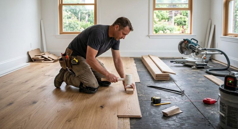 Hardwood Floor Installation in Sparrows Point, MD