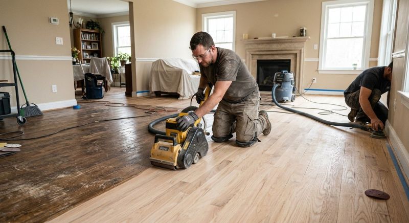 Hardwood Floor Renovation in Annapolis, MD