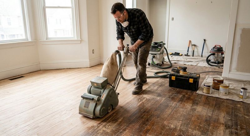 Hardwood Floor Renovation in Annapolis, MD