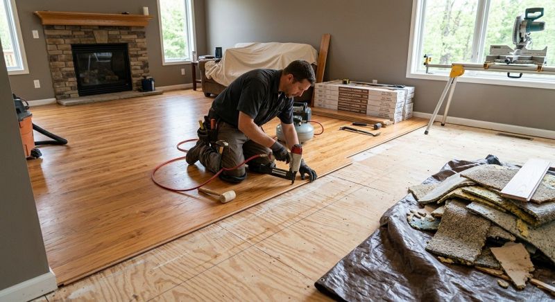 Hardwood Replacement in Crofton, MD