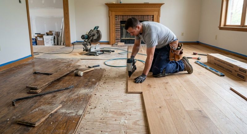 Hardwood Replacement in Severn, MD