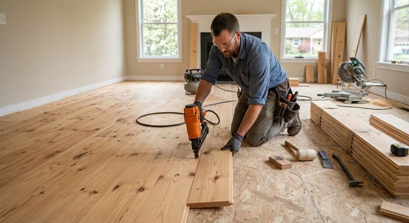 Maple Flooring Installation in Halethorpe, MD
