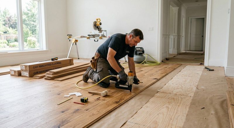 Oak Floor Installation in Arnold, MD