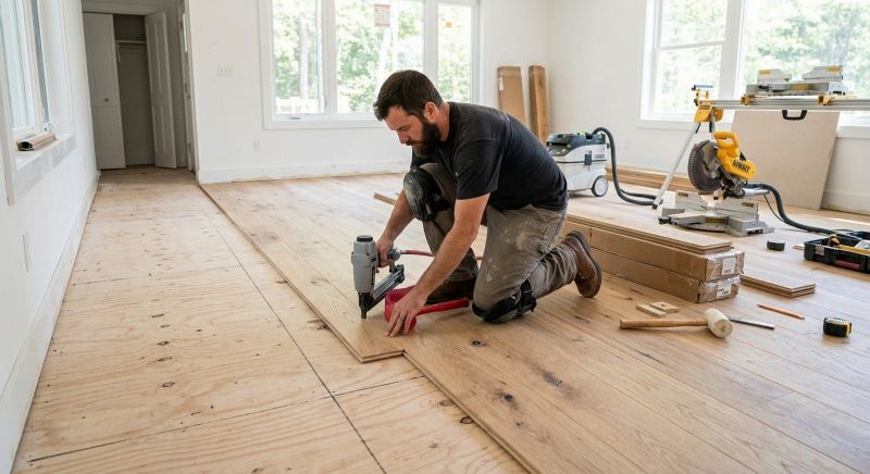 Oak Floor Installation in Deale, MD