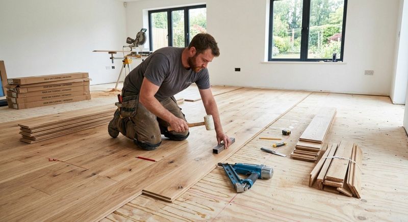 Oak Floor Installation in Glen Burnie, MD