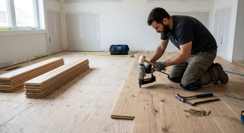 Oak Floor Installation in Jessup, MD