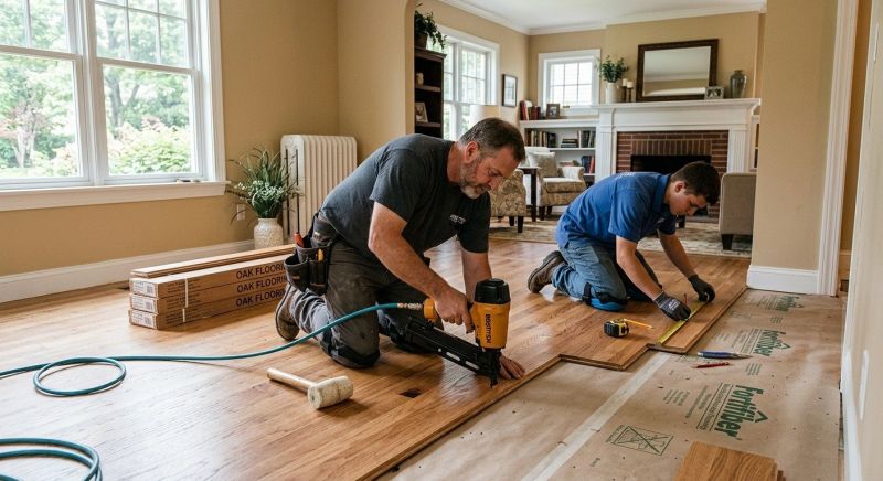 Oak Floor Installation in Kent County, MD