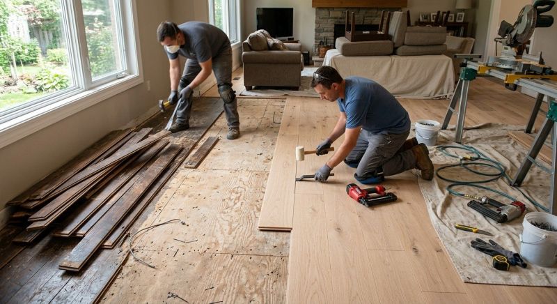Oak Floor Replacement in Annapolis, MD