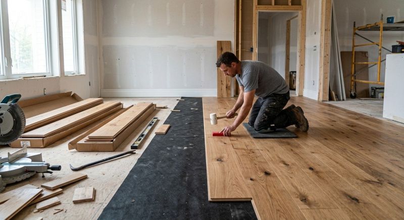 Plank Floor Installation in Annapolis, MD