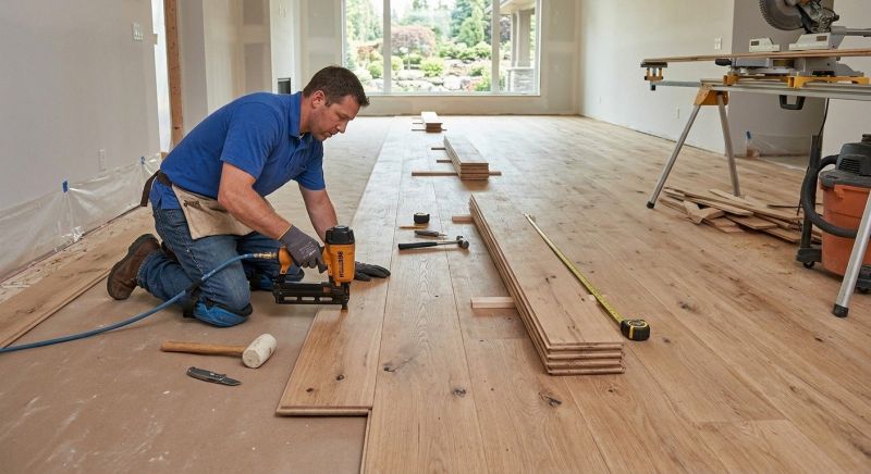 Plank Floor Installation in Annapolis, MD