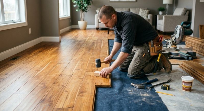 Teak Flooring Installation in Annapolis, MD