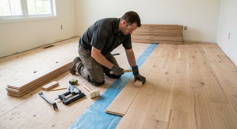 Wood Floor Replacement in Columbia, MD