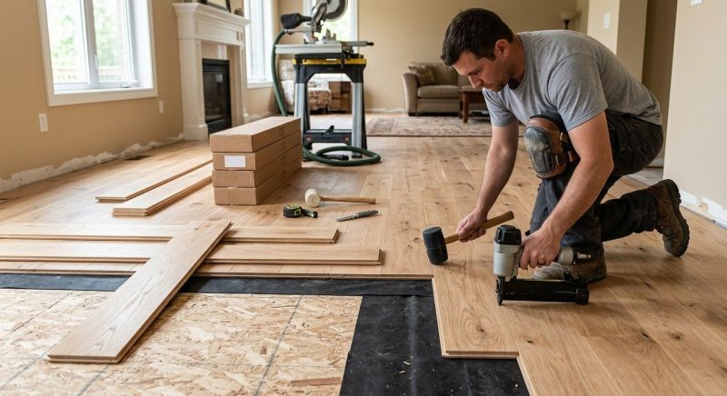 Wood Flooring Installation in Chester, MD