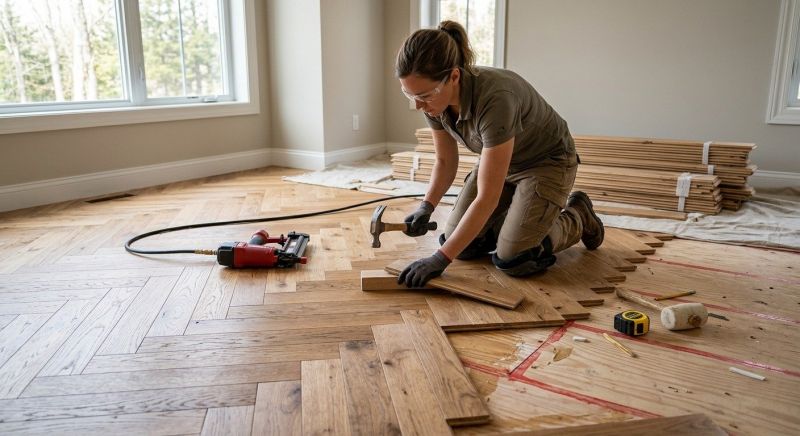 Wood Flooring Installation in Laurel, MD